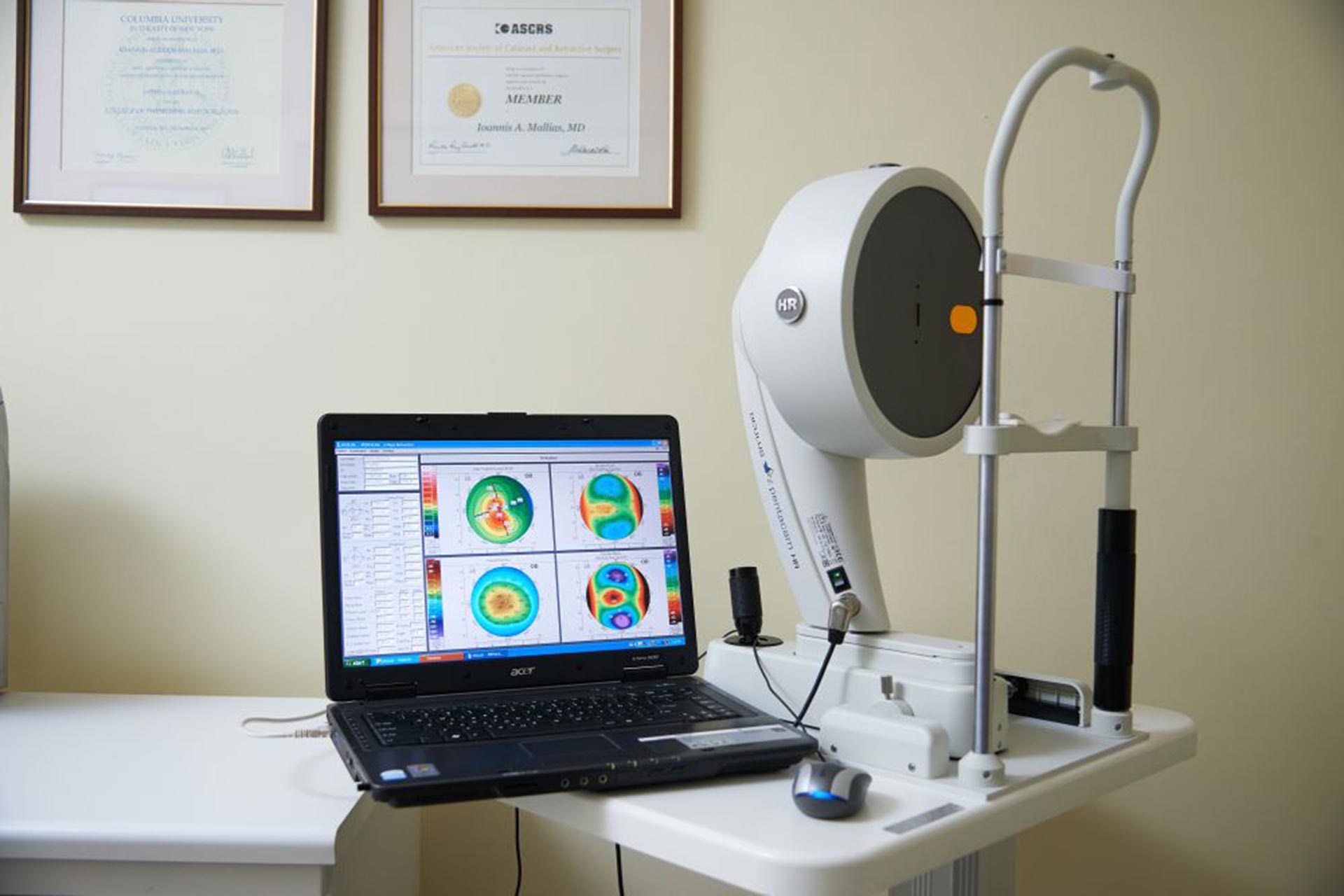 Our equipment is very sophisticated and gives as diagnostic precise and individualized interventions.
